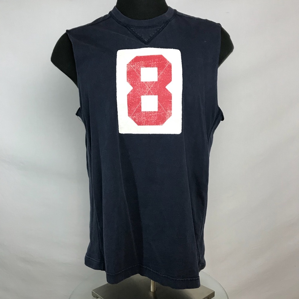 Navy Abercrombie & Fitch tank